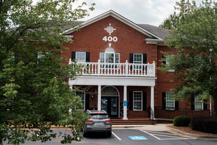 The welcoming Holistic Alignment Strategies office in Marietta