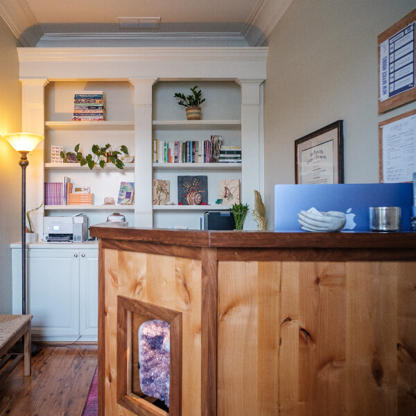 Reception area at Holistic Alignment Strategies in Marietta